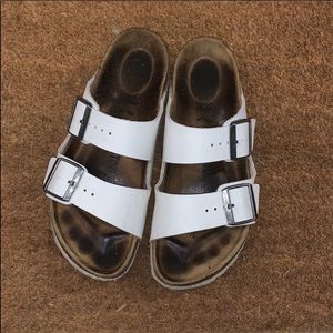 White womens Birkenstock’s